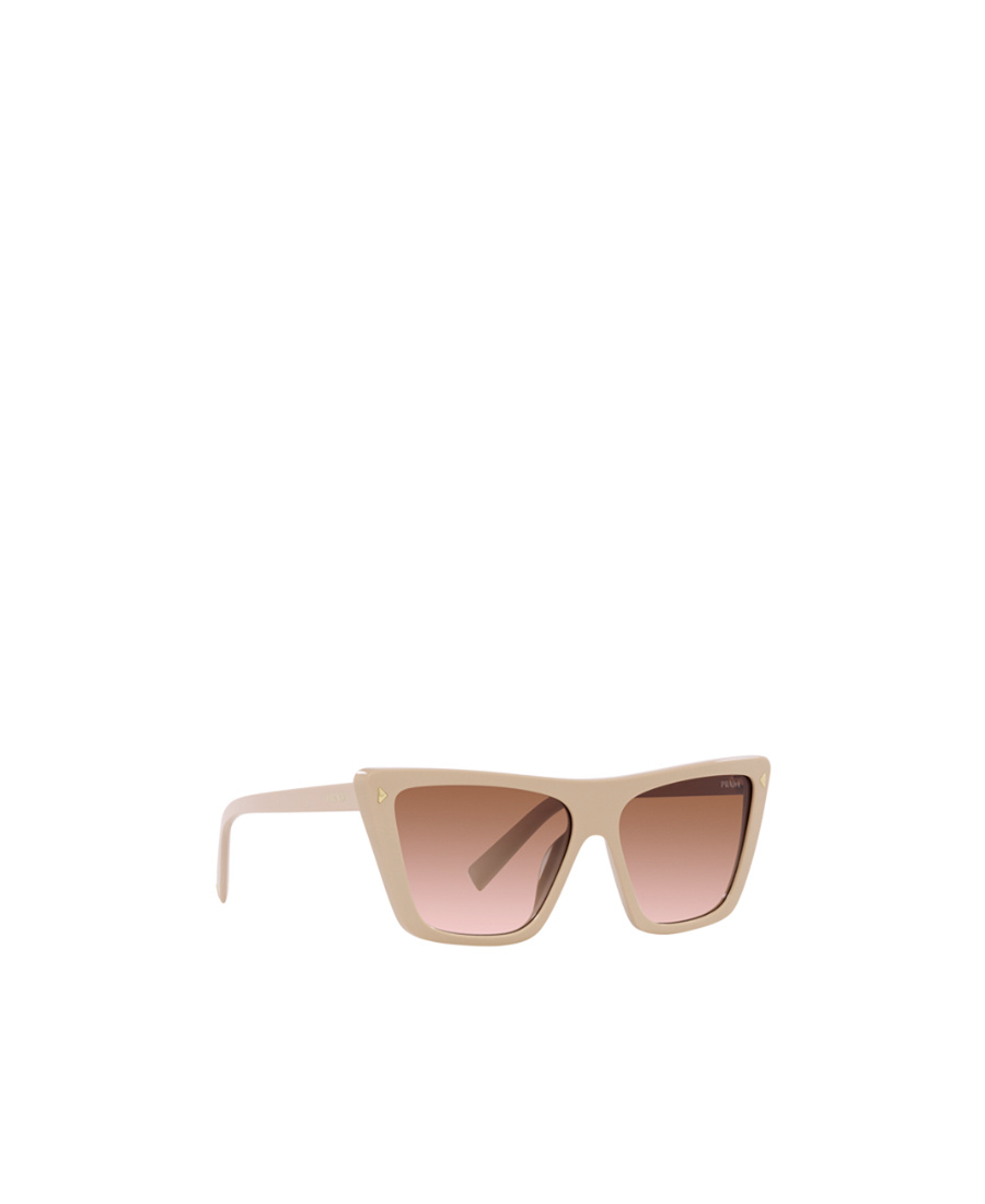 Prada Eyewear Butterfly-frame Sunglasses In Nude