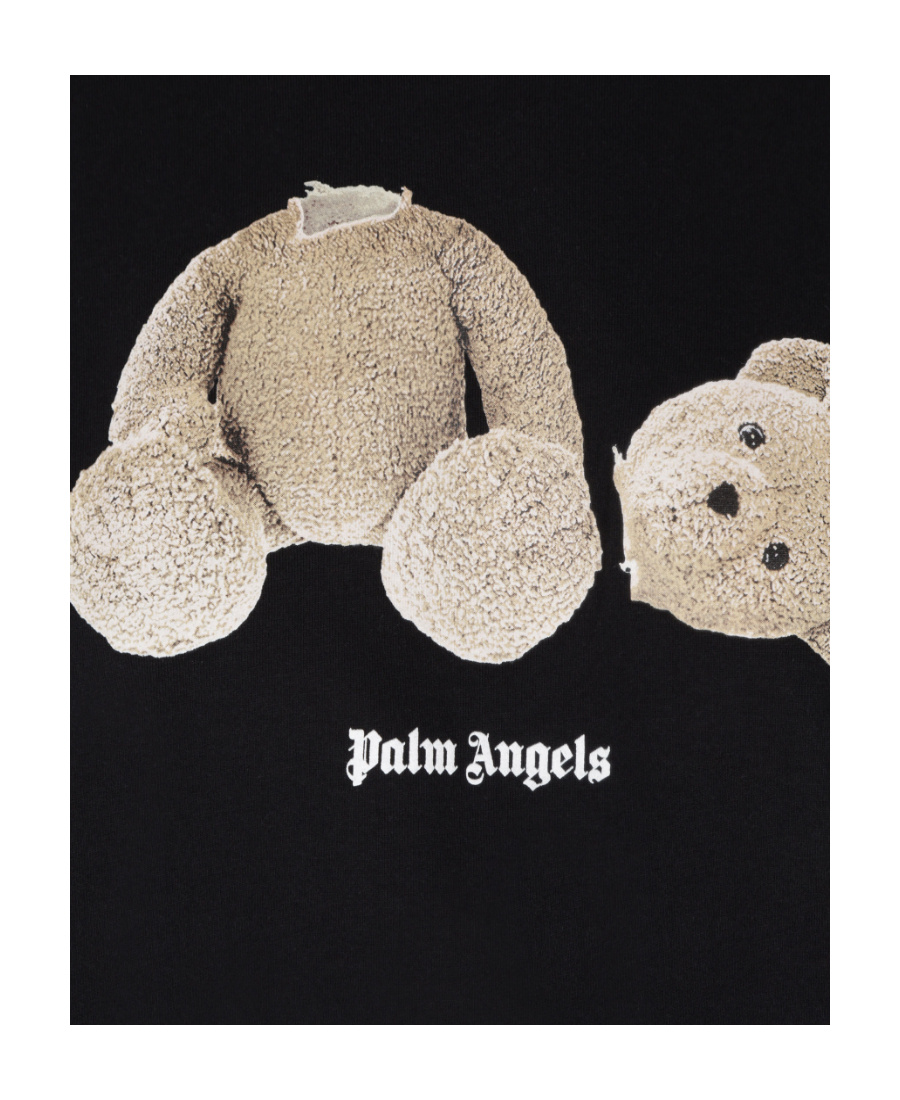 PALM ANGELS LOGO-PRINT SHORT-SLEEVE T-SHIRT