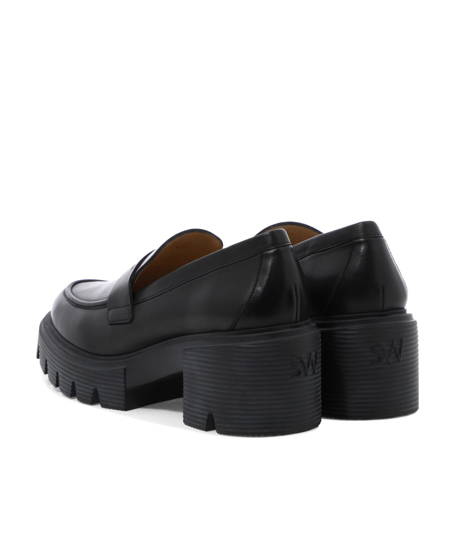 Stuart Weitzman Round-headed Love Shoes In Black