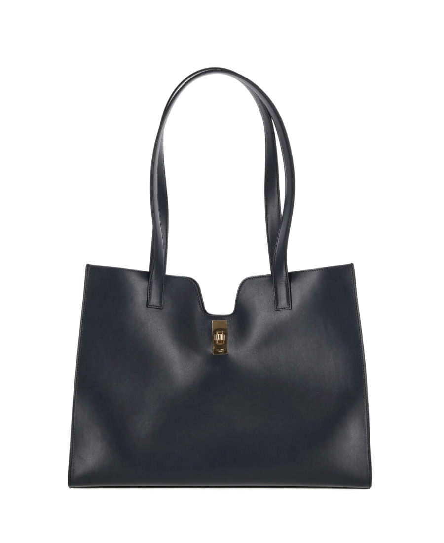 Celine Cabas 16 In Smooth Calfskin In Black