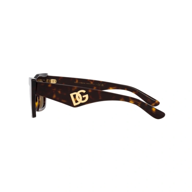 Dolce & Gabbana Dg4435 Cat-eye Frame Acetate Sunglasses In Brown