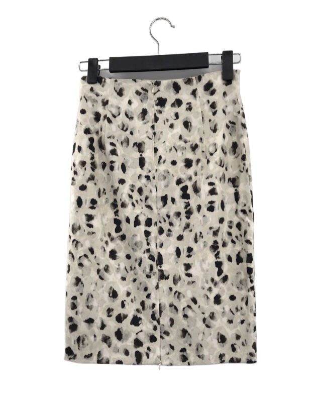 Max Mara Emblem Skirt In Nude