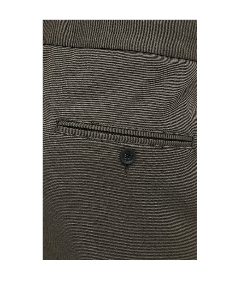 Valentino Draw Rope To Design Casual Pants In Brown