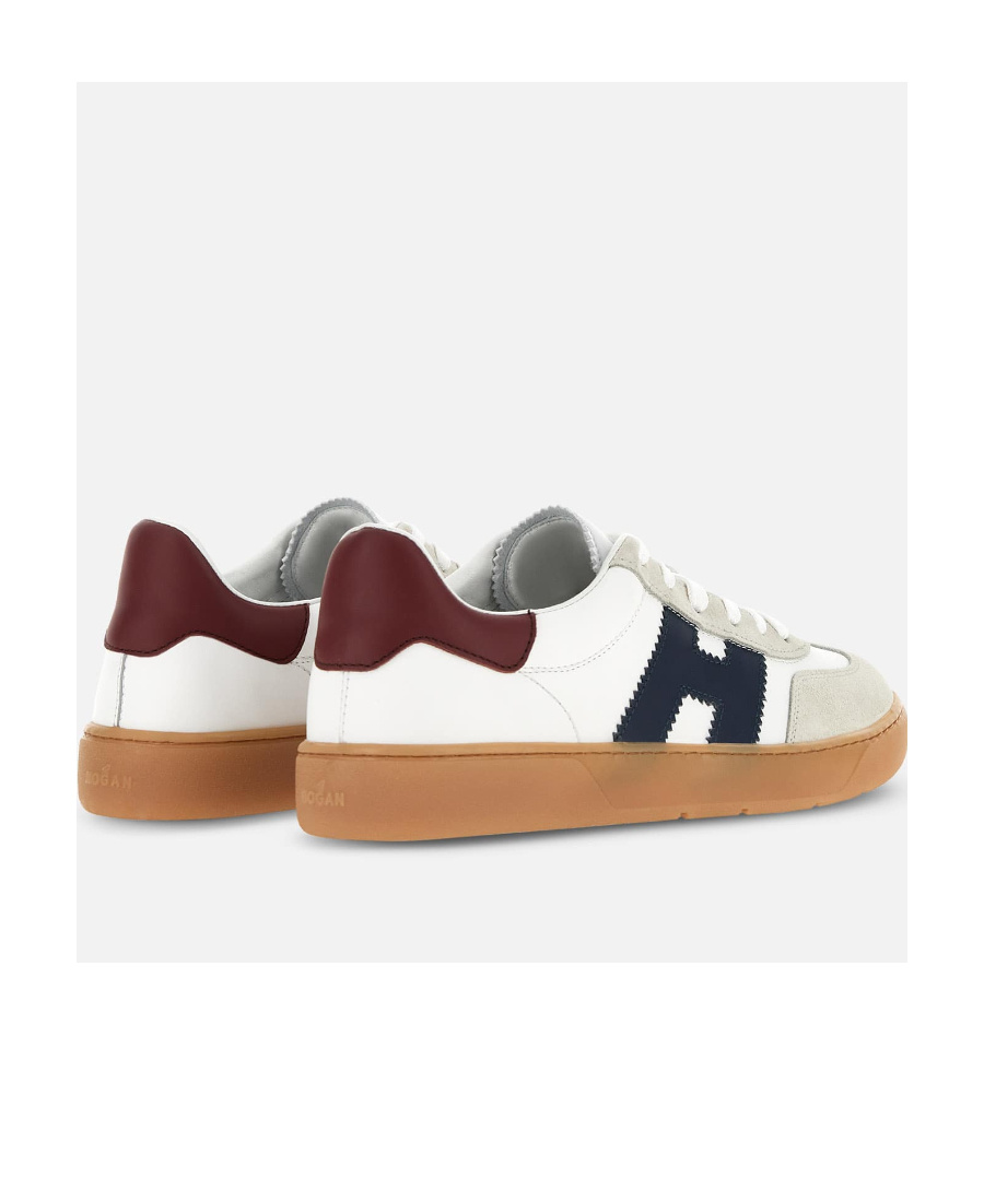 Hogan Cool Leather Low-top Sneakers In White