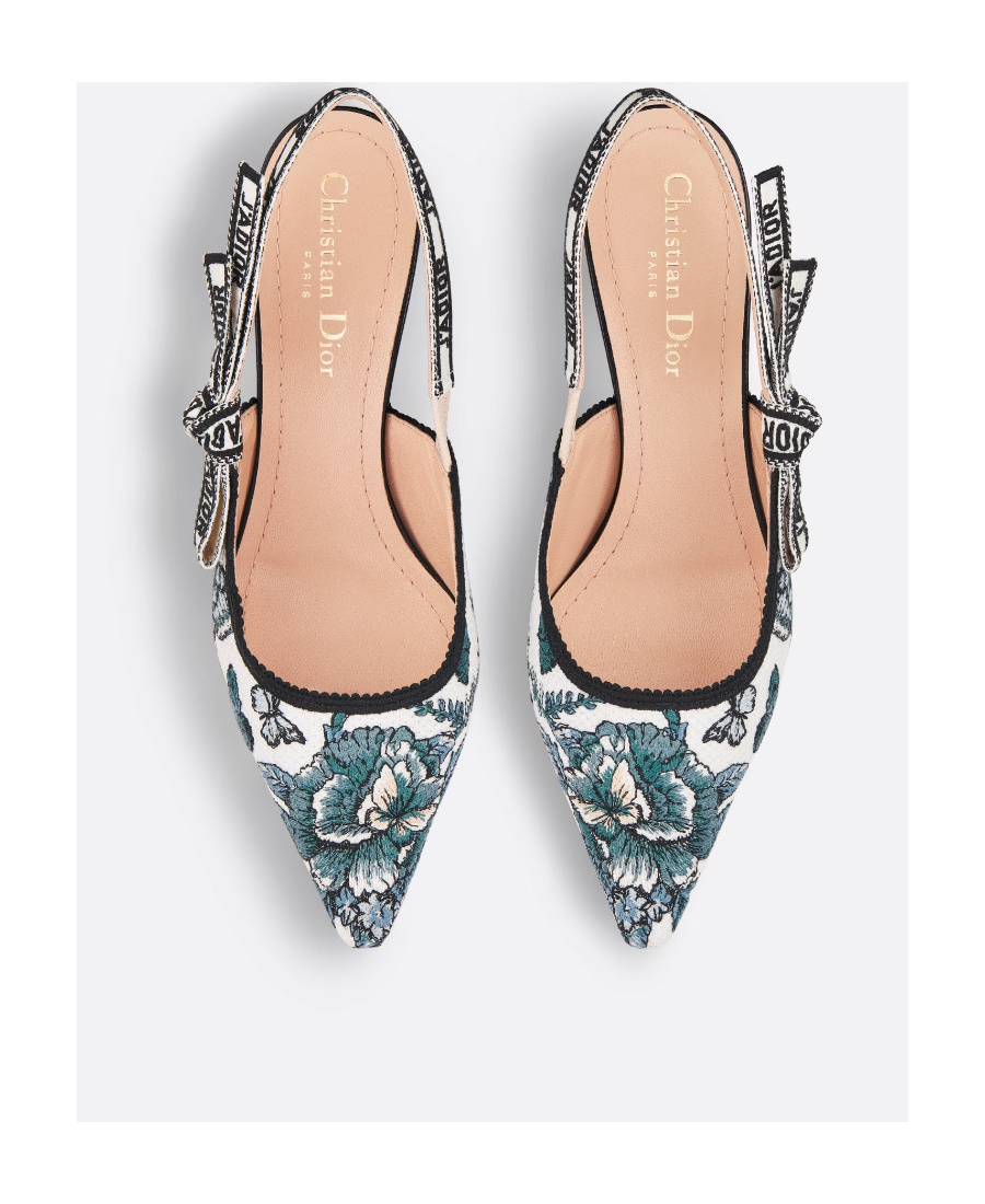 Shop Dior J'a Slingback Pump In Black
