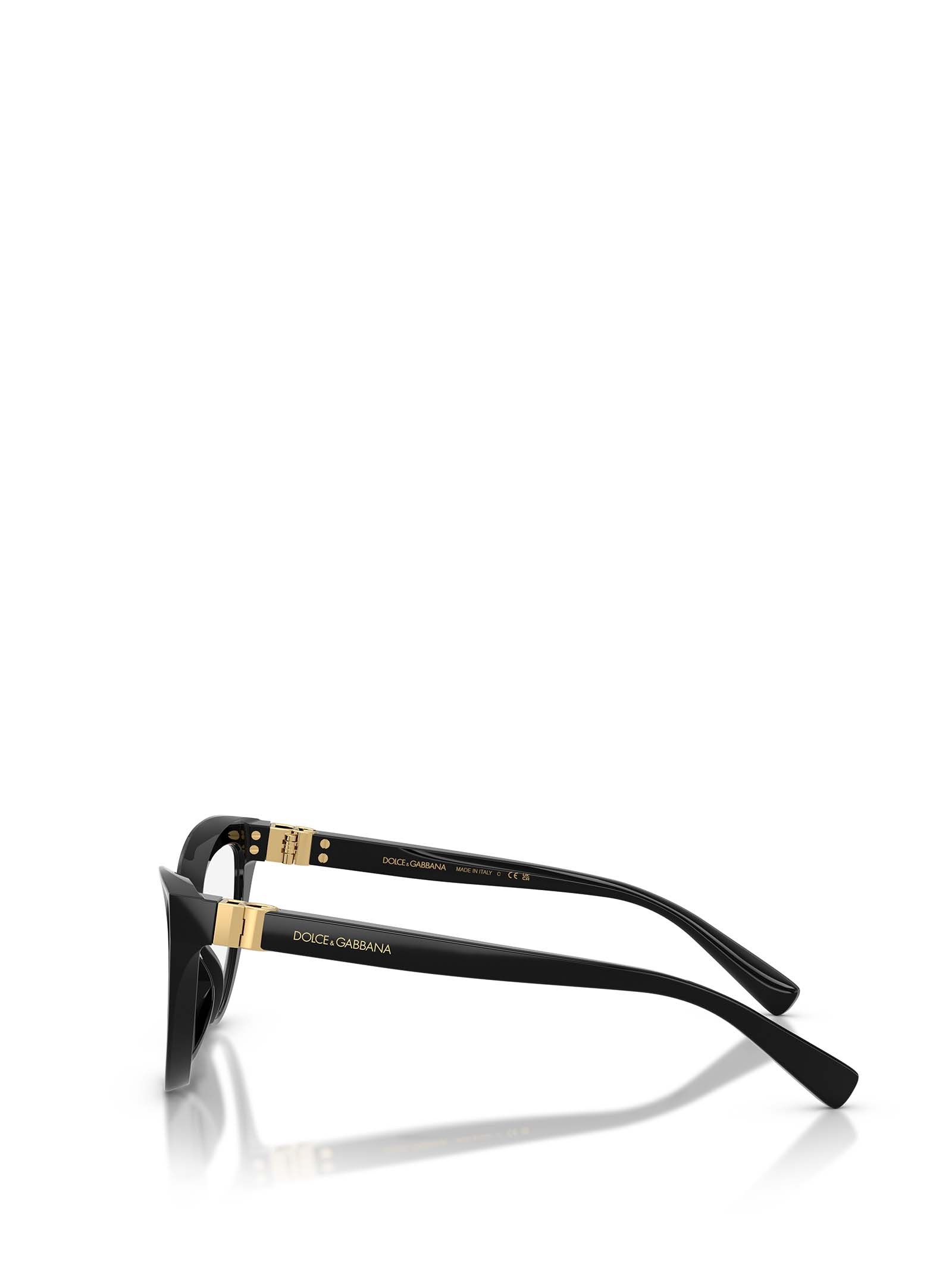 Dolce & Gabbana Full Frame Plain Mirror In Black