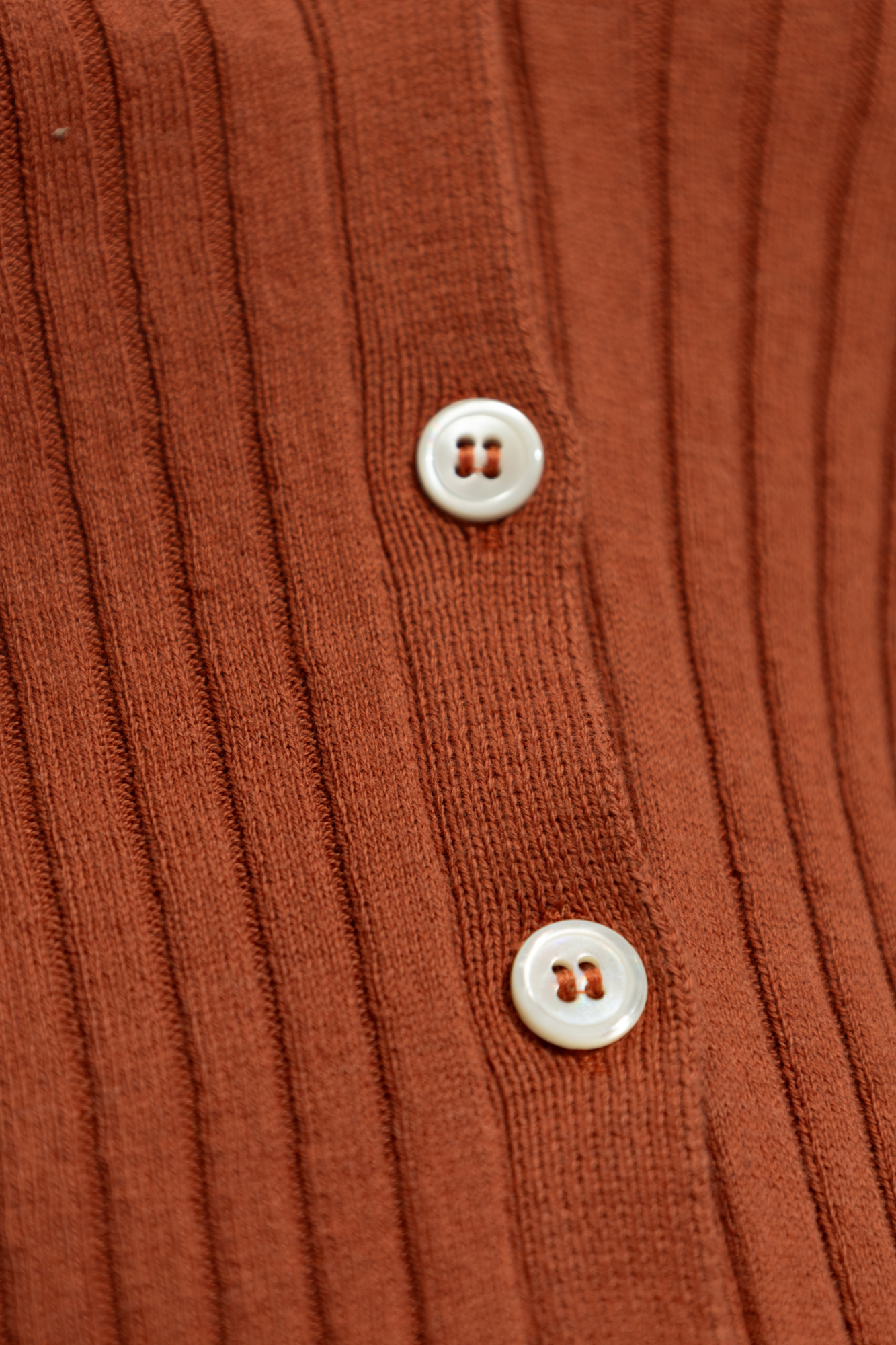 Apc V-neck Organic Cotton Cardigan In Brown