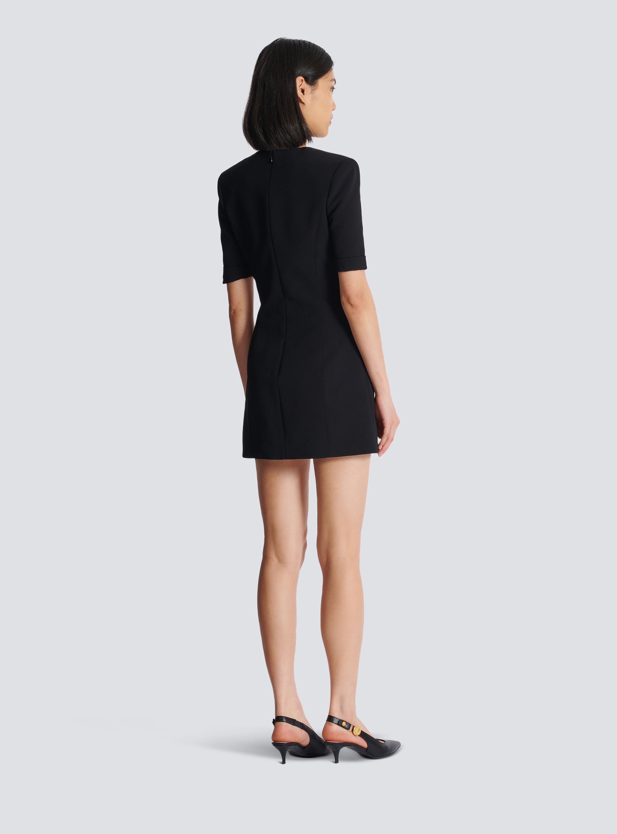 Balmain Dresses In Black