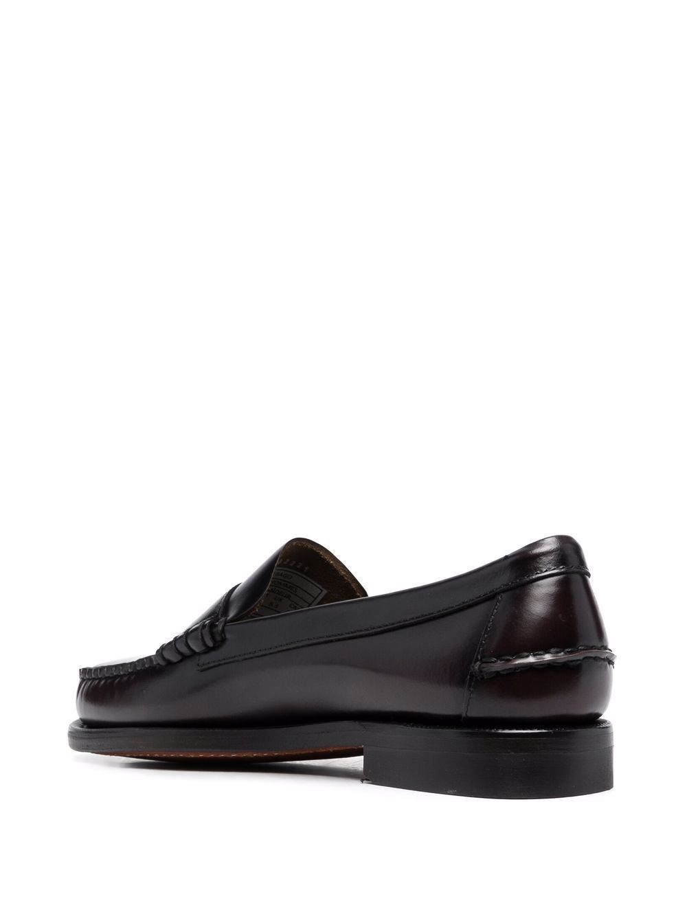 Sebago Black Pull-on Loafers In Black