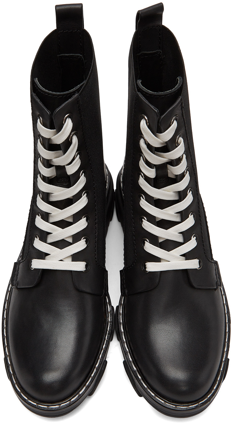 RAG & BONE SPLICE LACED ANKLE BOOTS