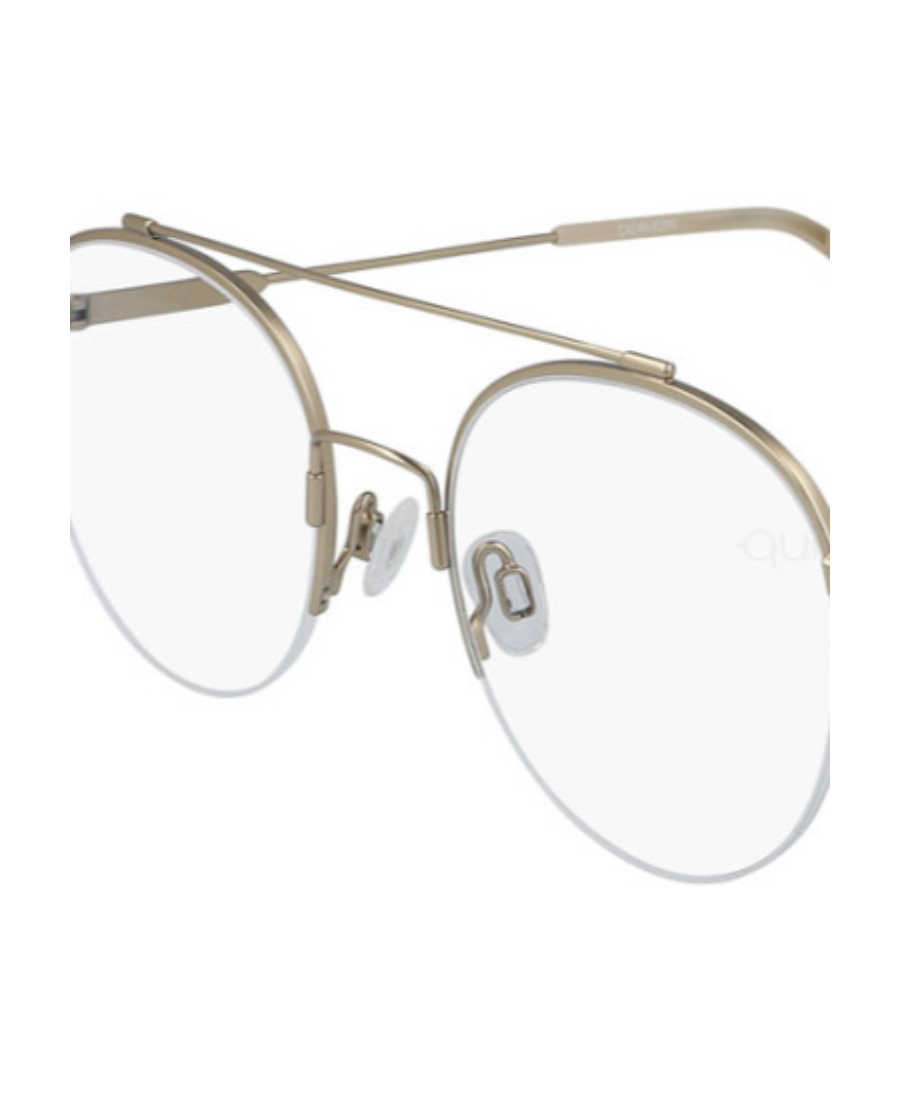 Calvin Klein Half-frame Flat Mirror In Neutral