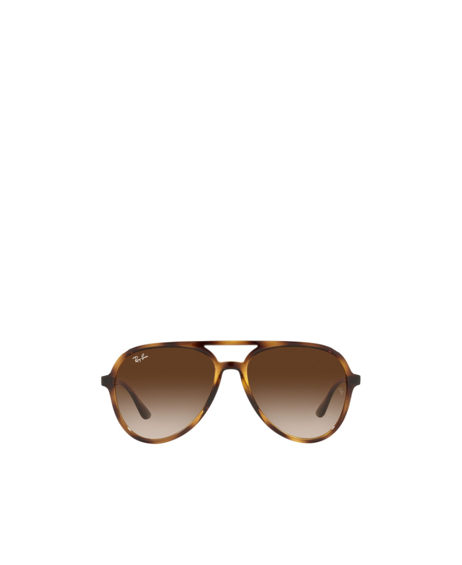 Ray Ban Ray-ban 57mm Gradient Aviator Sunglasses In Brown