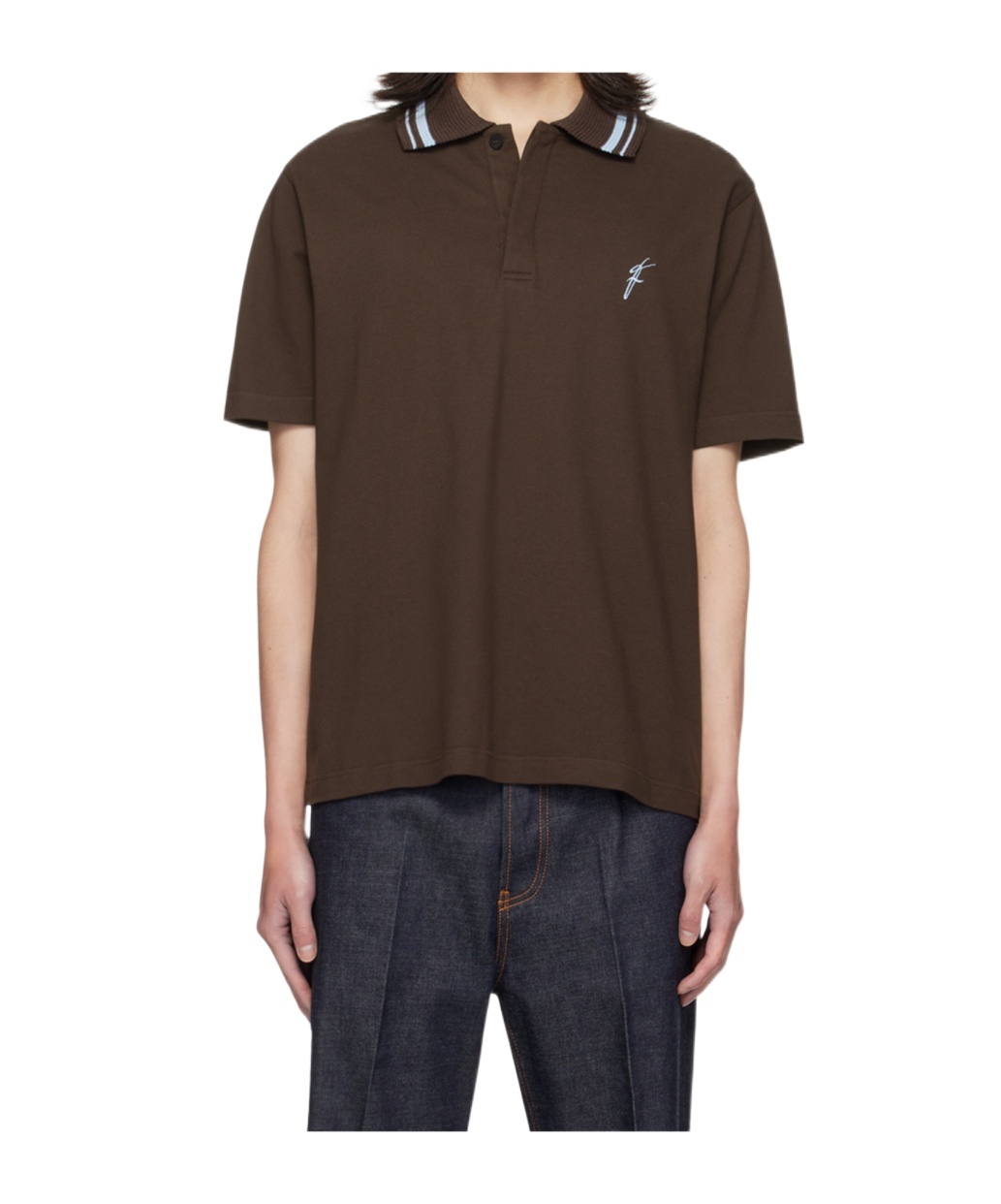Ferragamo Short-sleeved Polo Shirt In Green