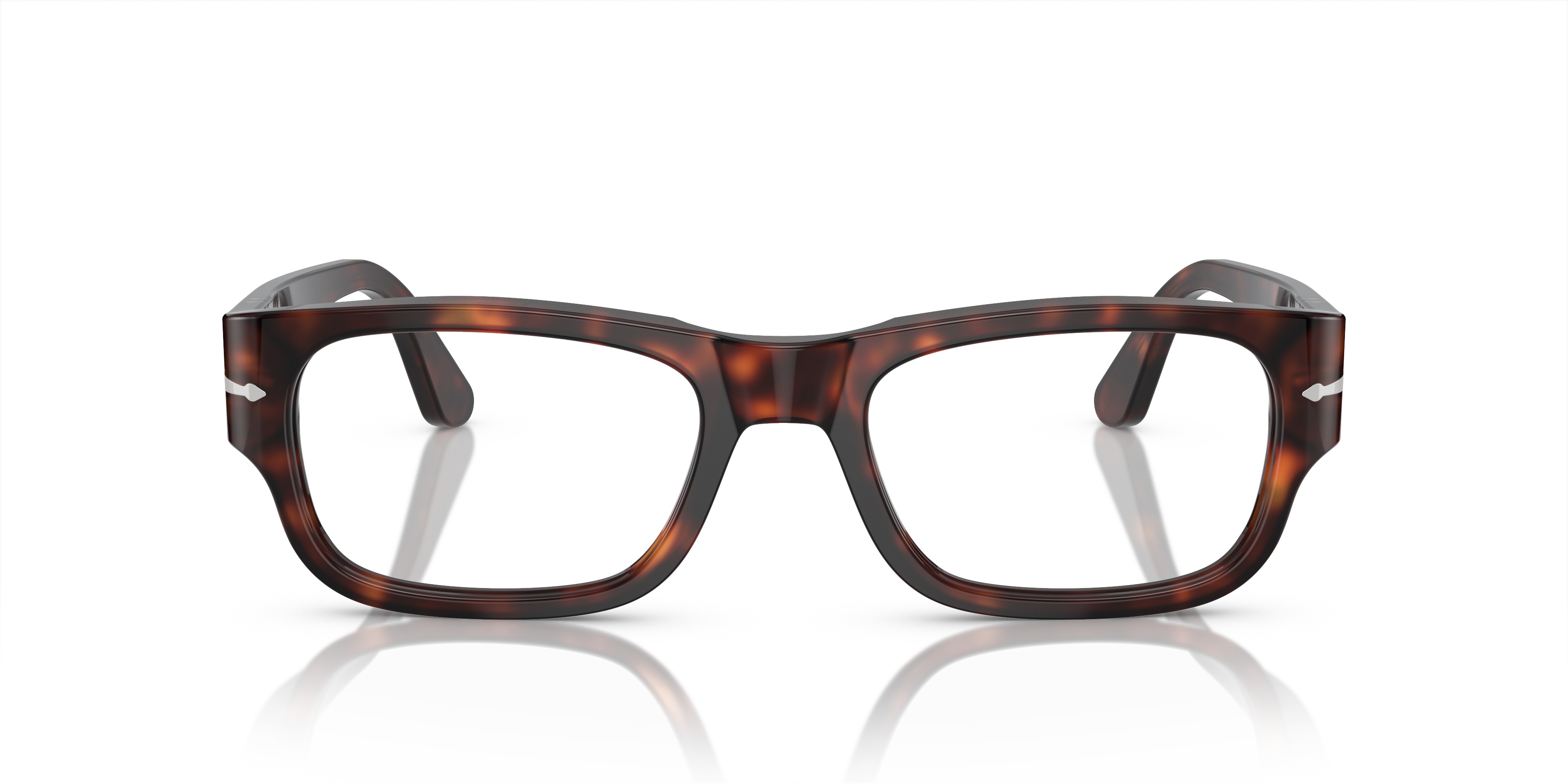 Persol Logo Flat Mirror In White