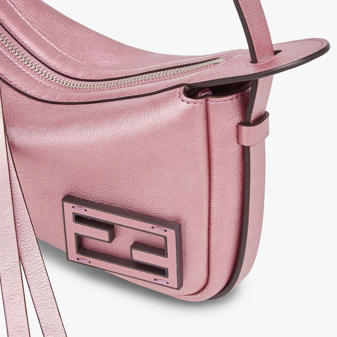 Fendi Simply Small Shoulder Bag In Pink