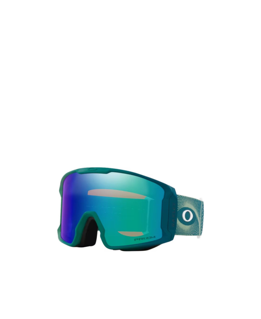 Oakley Logo Pattern Ski Goggles In Green