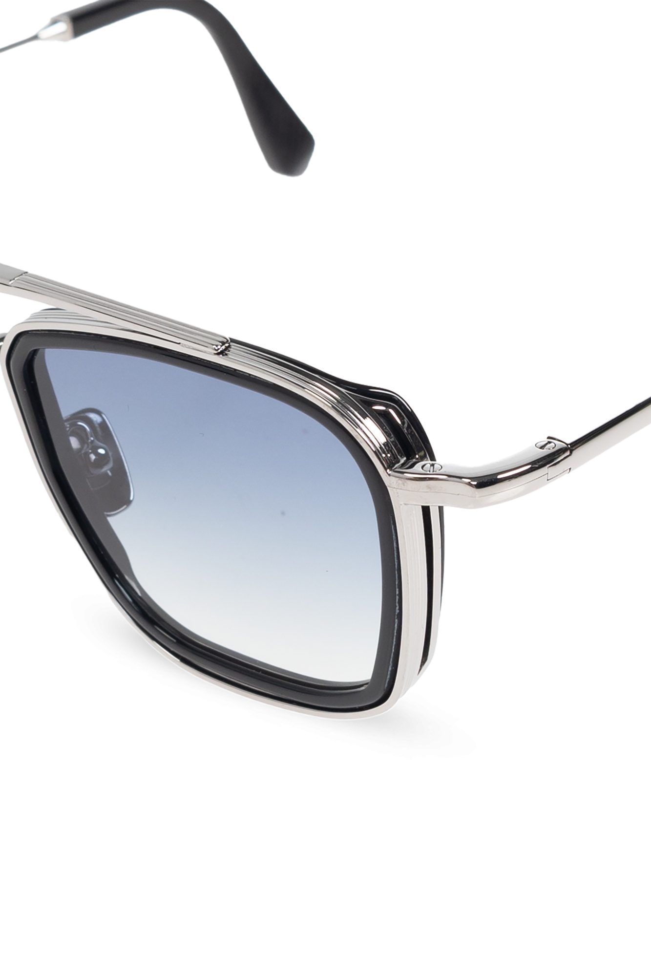 John Dalia Full Frame Sunglasses In White