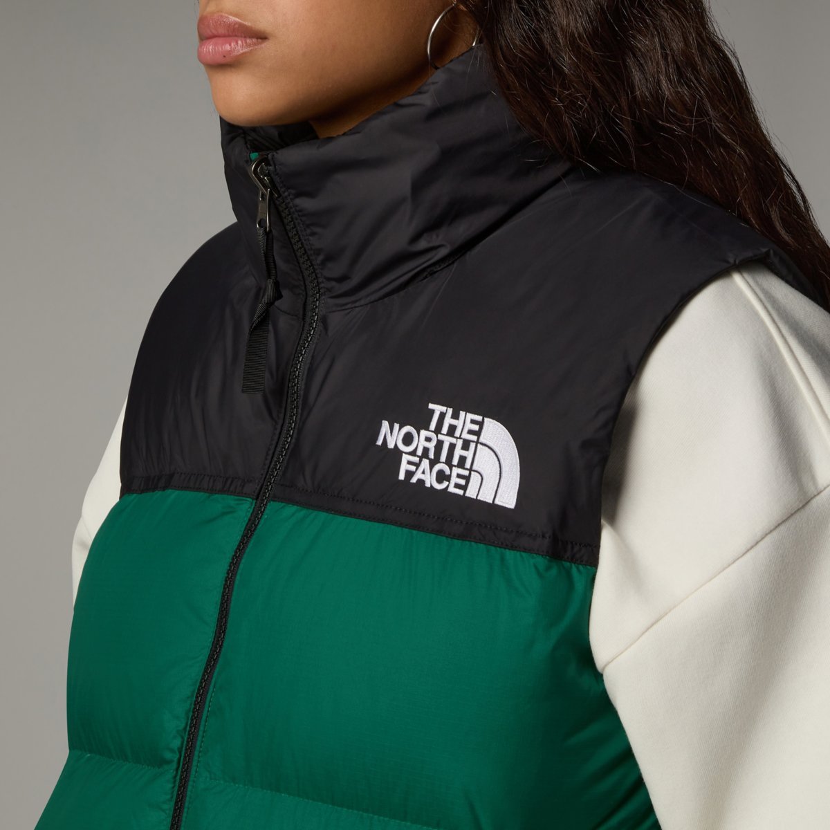 Shop The North Face 1996 Retro Nuptse Gilet In Green
