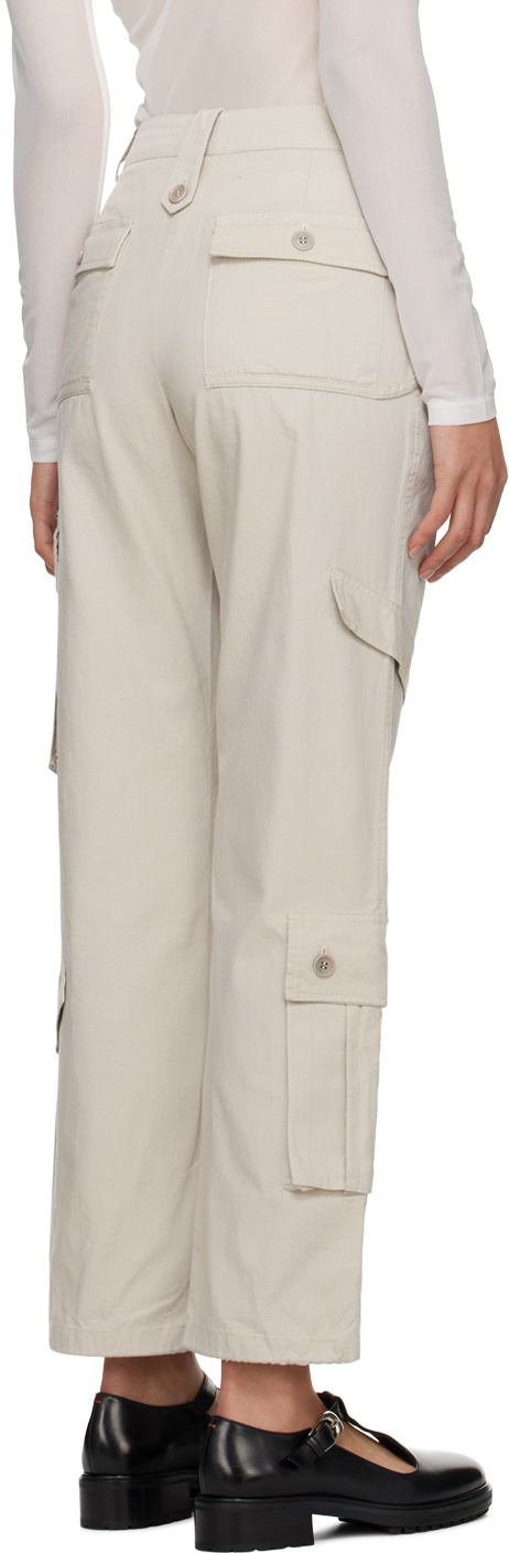Open Yy Patchwork Overalls In White