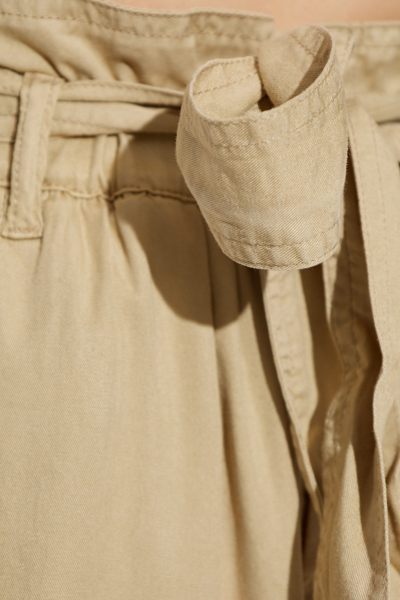 Isabel Marant Étoile Priana High-waist Wide-leg Trousers In Nude