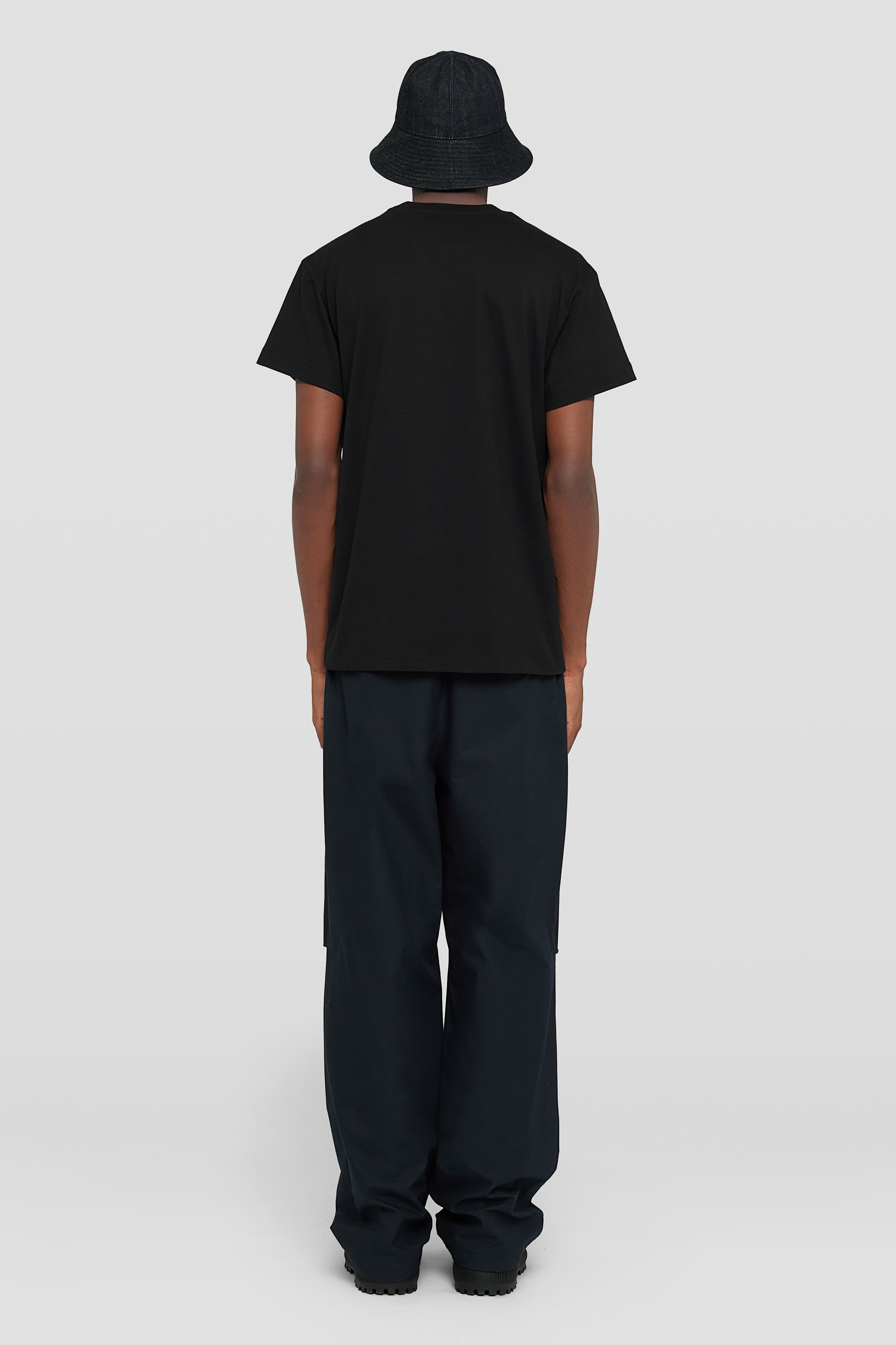 Jil Sander Short Sleeve 3 Pack T-shirt Set Clothing In Black