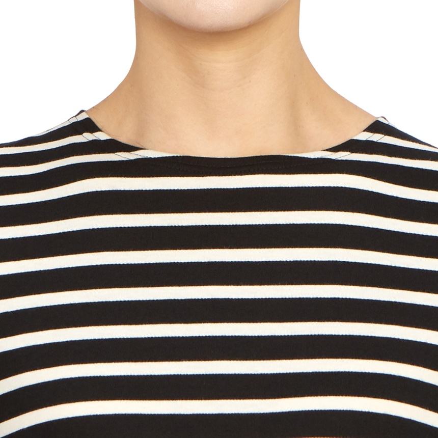 Saint James Striped Short-sleeved T-shirt In Multi