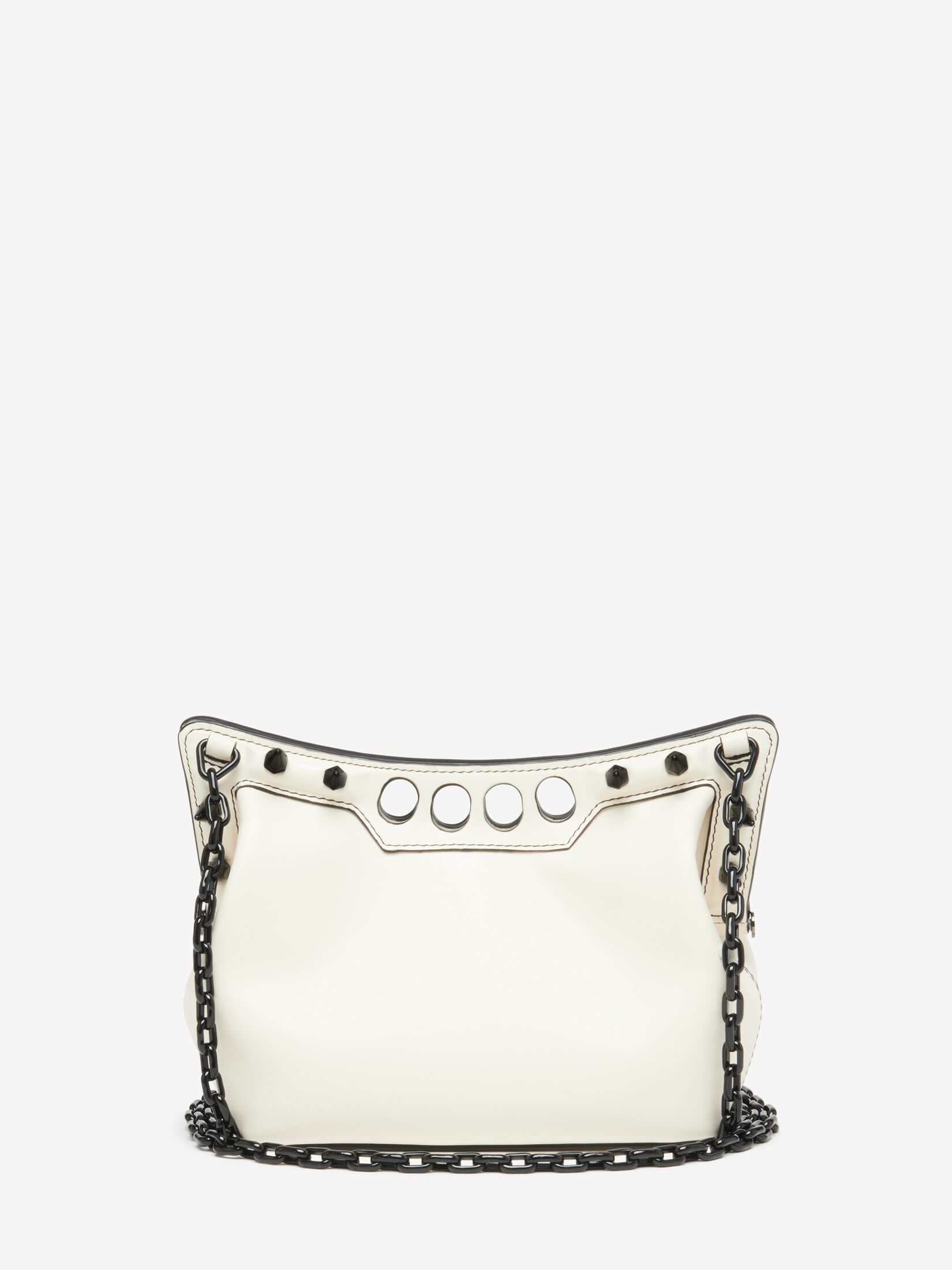 Alexander Mcqueen The Peak Cross Body Bag In White