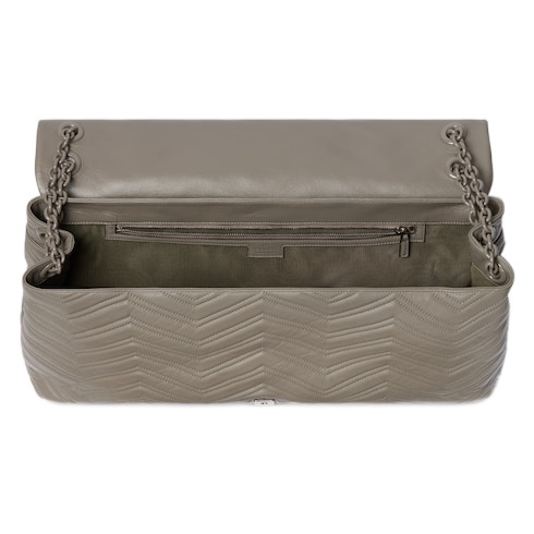Gucci Gg Marmont Maxi Shoulder Bag In White