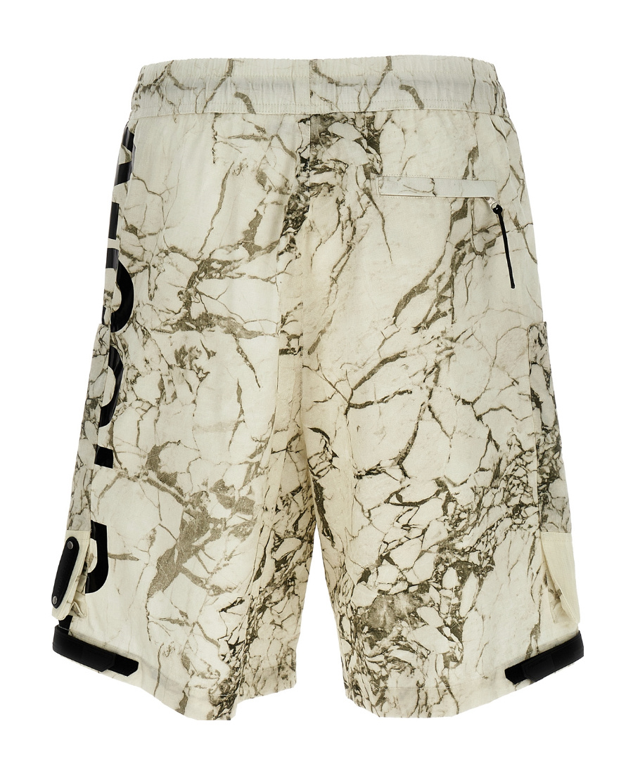 A-cold-wall* Off-white Overset Tech Shorts In Nude