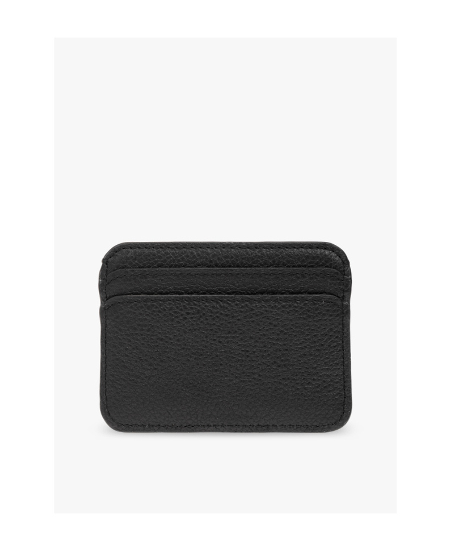 Chloé Chloe Womens Black Marcie Small Bifold Leather Wallet In Black