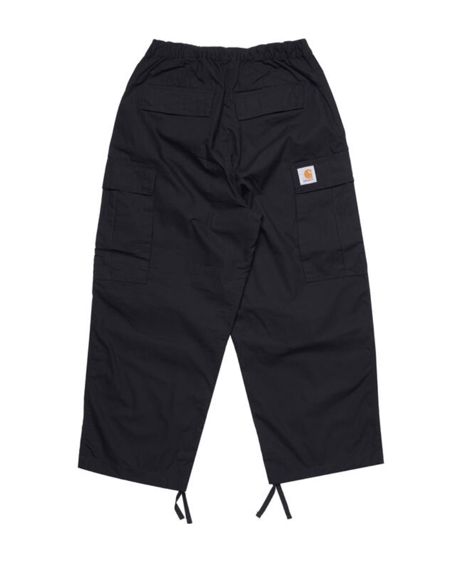 Carhartt Ripstop Wide-leg Cargo Trousers In Black