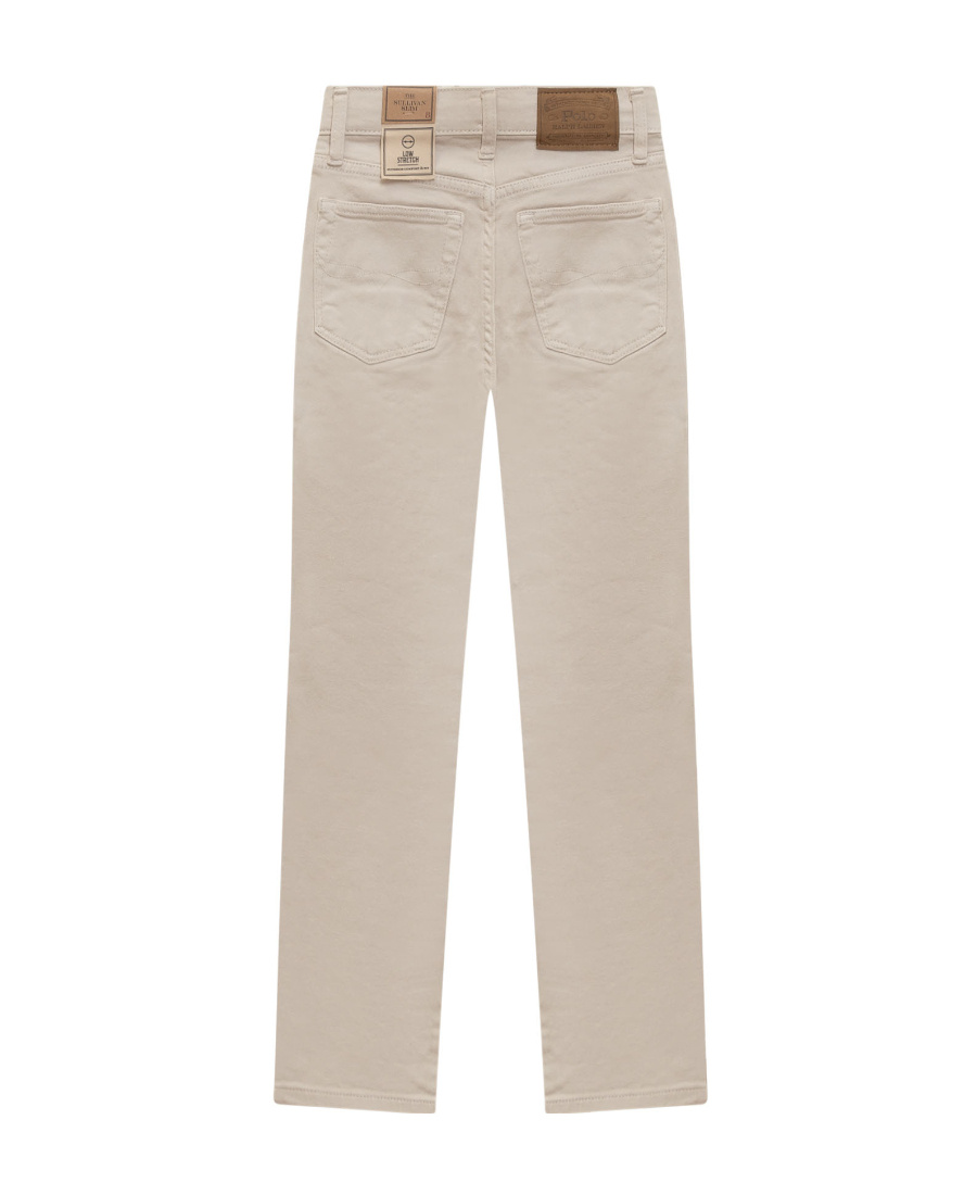 Polo Ralph Lauren Sullivan Straight-leg Jeans In Nude