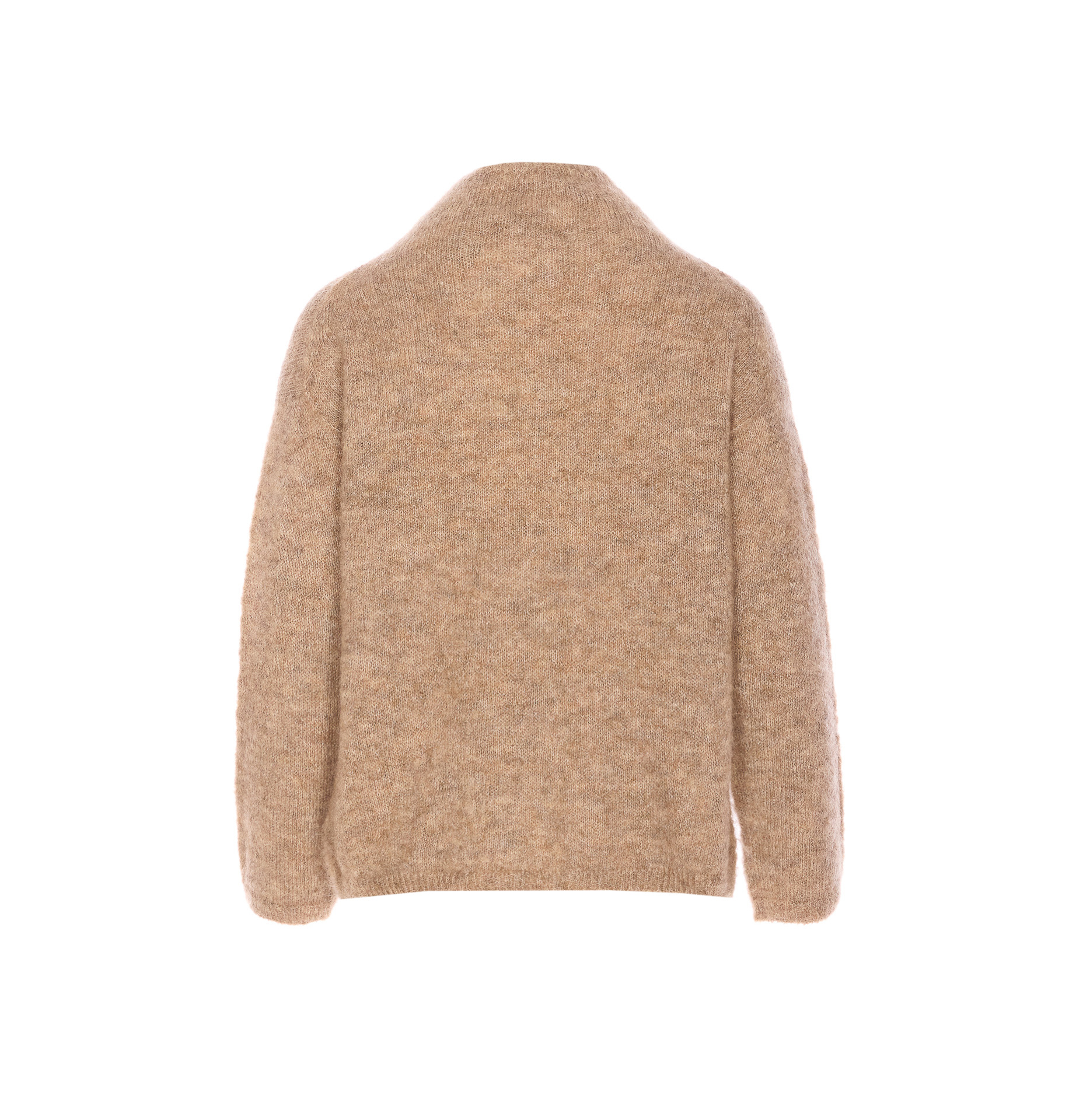 Max Mara 's  Taro Long-sleeved Knitted Jumper In Brown