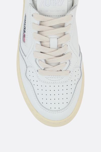 Autry Tie Low-top Sneakers In White