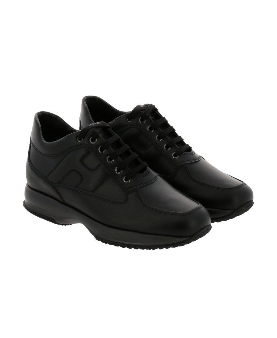 Hogan Hi-top Sneakers In Black