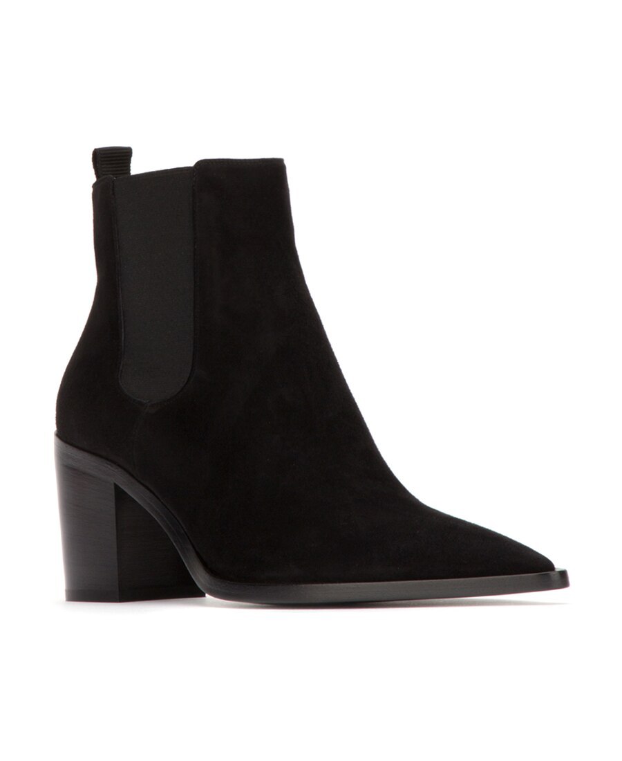 Gianvito Rossi Woman Ankle Boots Black Size 7 Soft Leather In Black