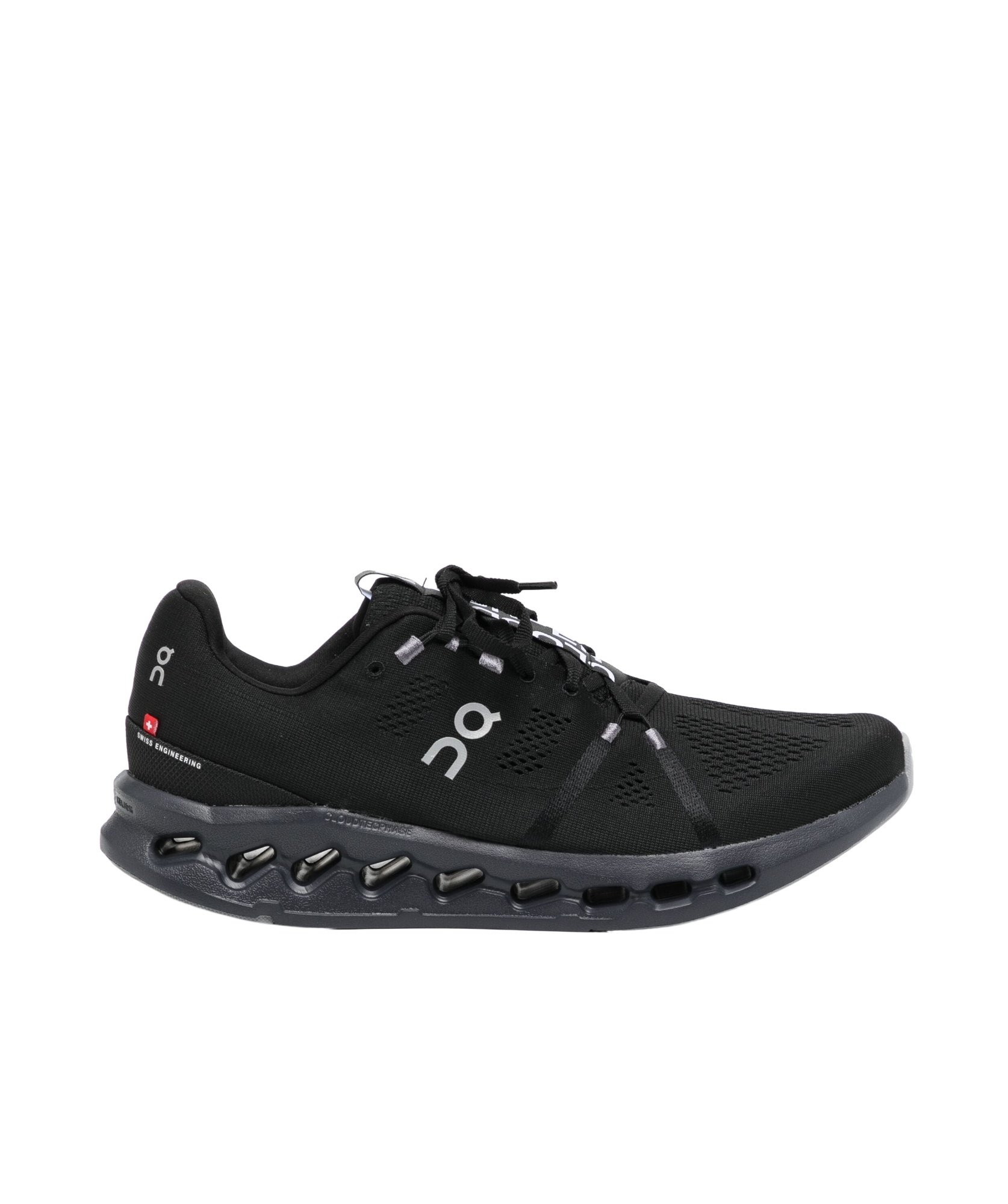 On Running Cloudsurfer Lace-up Sneakers In Black