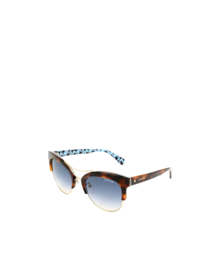 Lanvin Logo Sunglasses In Blue