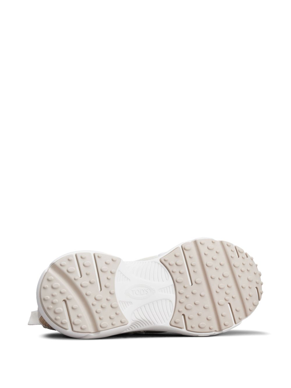 Tod's Slip-on Sneakers In Crochet Fabric In White