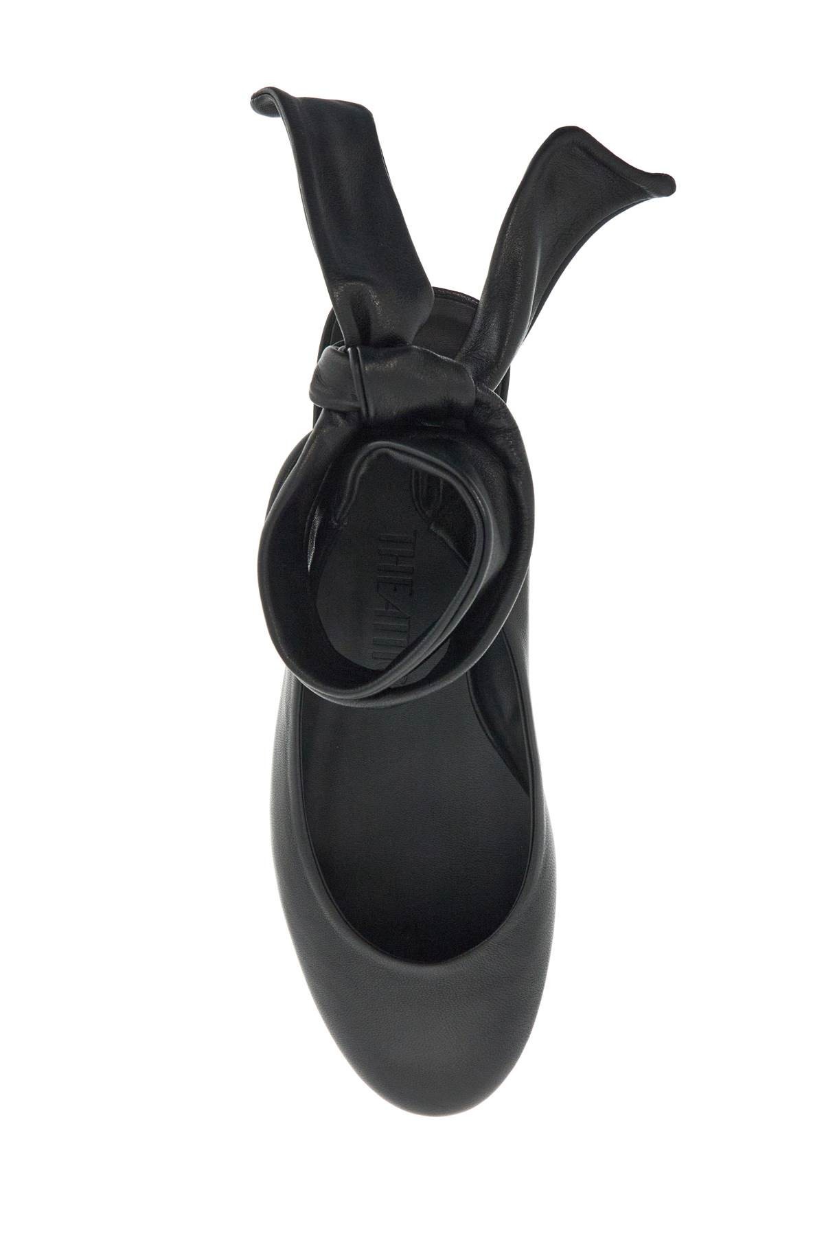 Attico Cloe Flat Ballerinas In Black