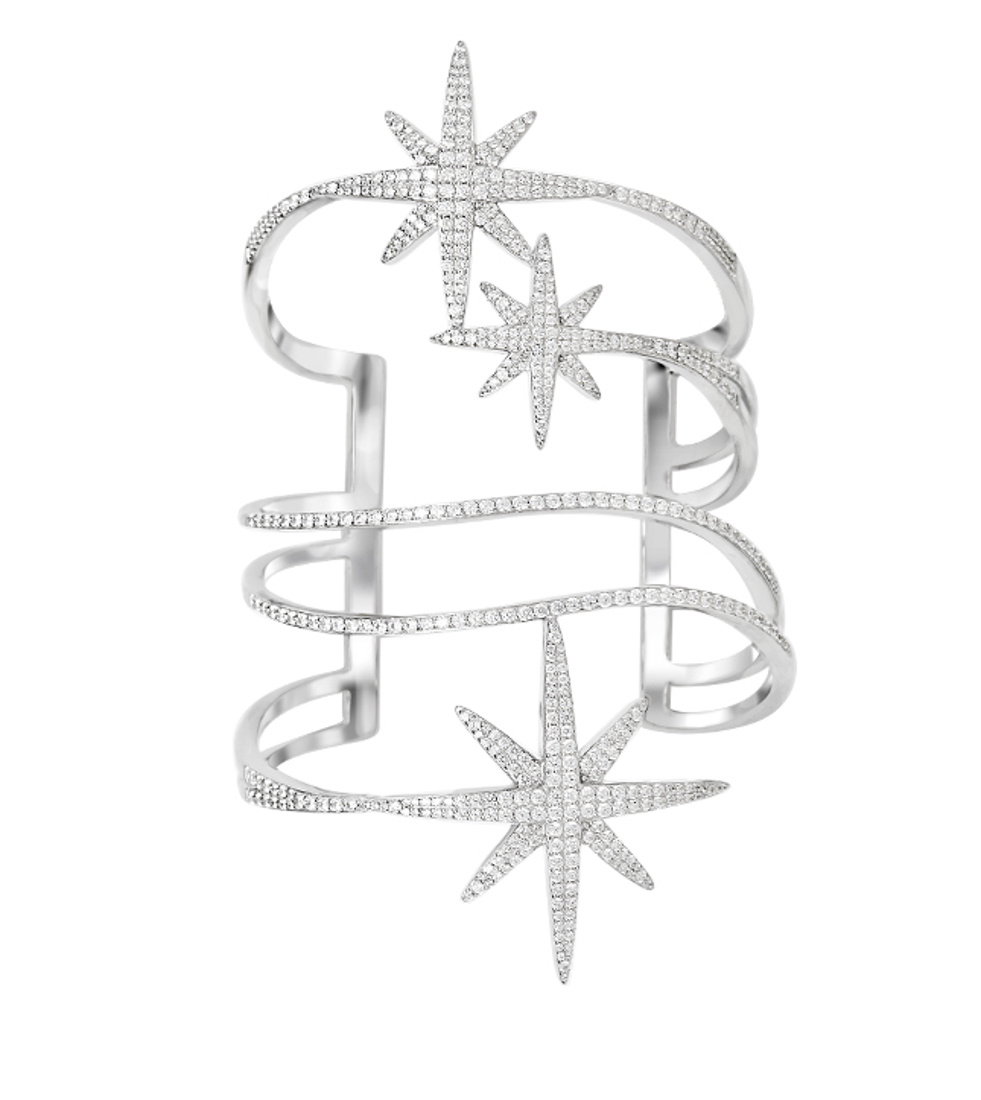 Apm Monaco Ladies Star Bracelet In White