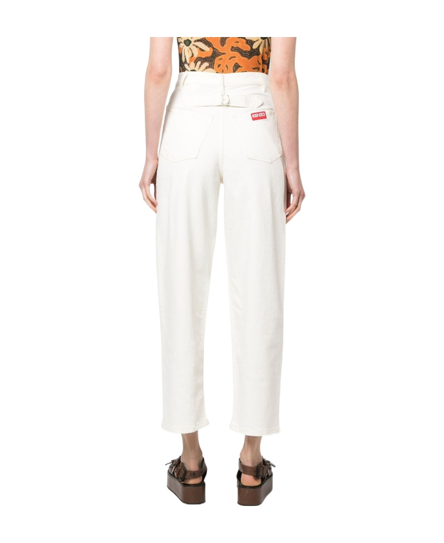 KENZO KENZO HIGH-RISE TAPERED JEANS