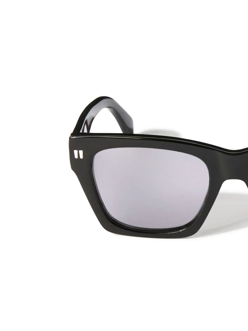 Off-white Full Frame Sunglasses In Black