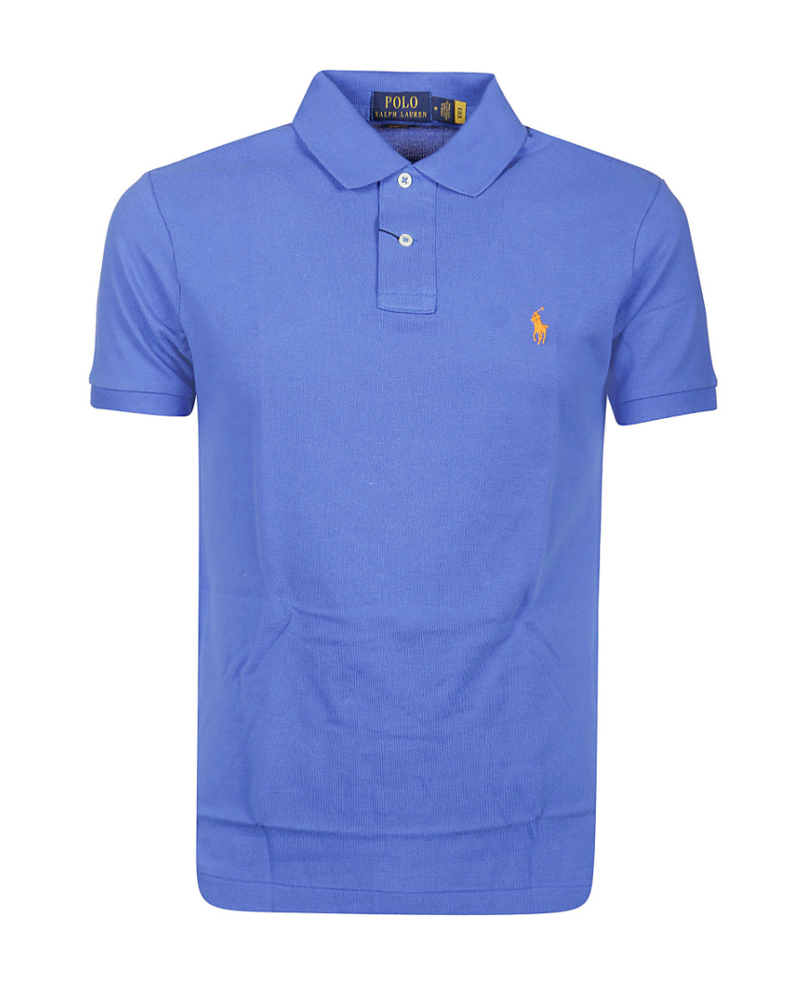 POLO RALPH LAUREN LOGO EMBROIDERED SHORT-SLEEVED POLO SHIRT