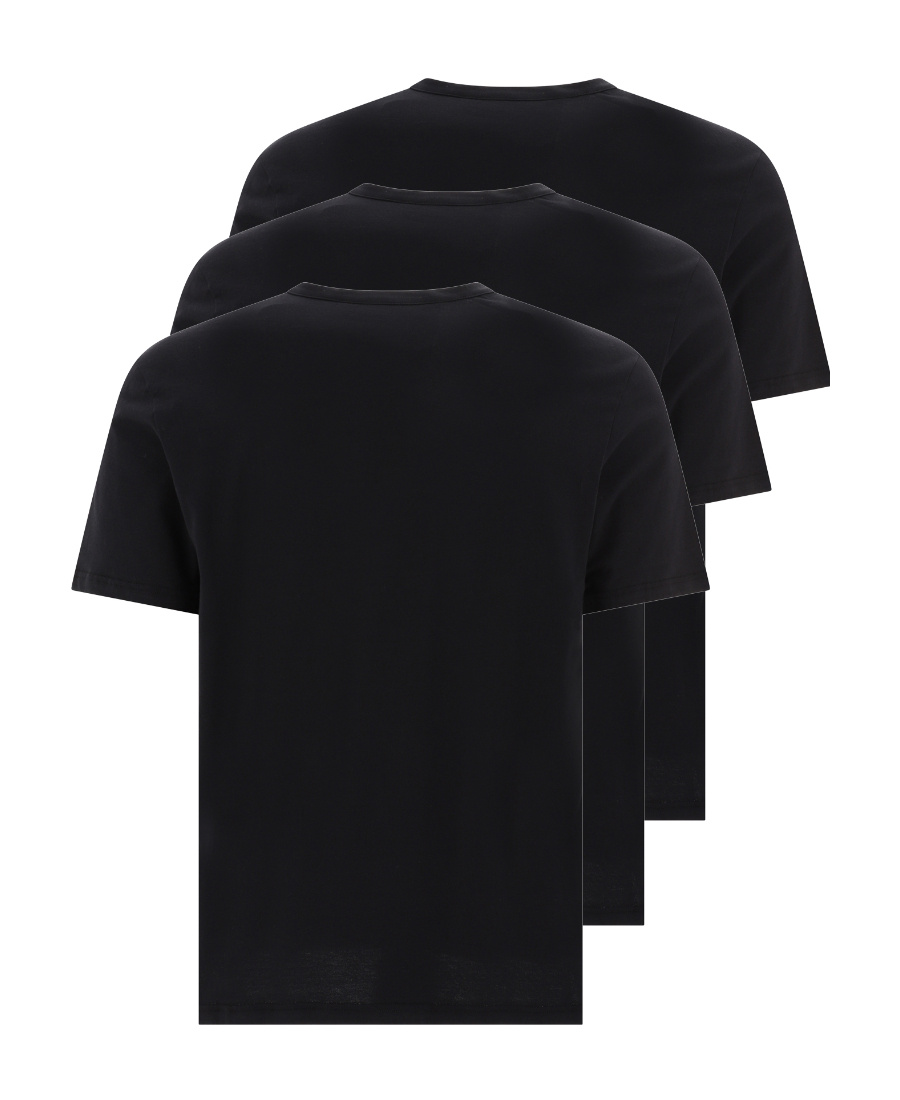 Palm Angels Three Pack Of Crewneck T-shirts In Black