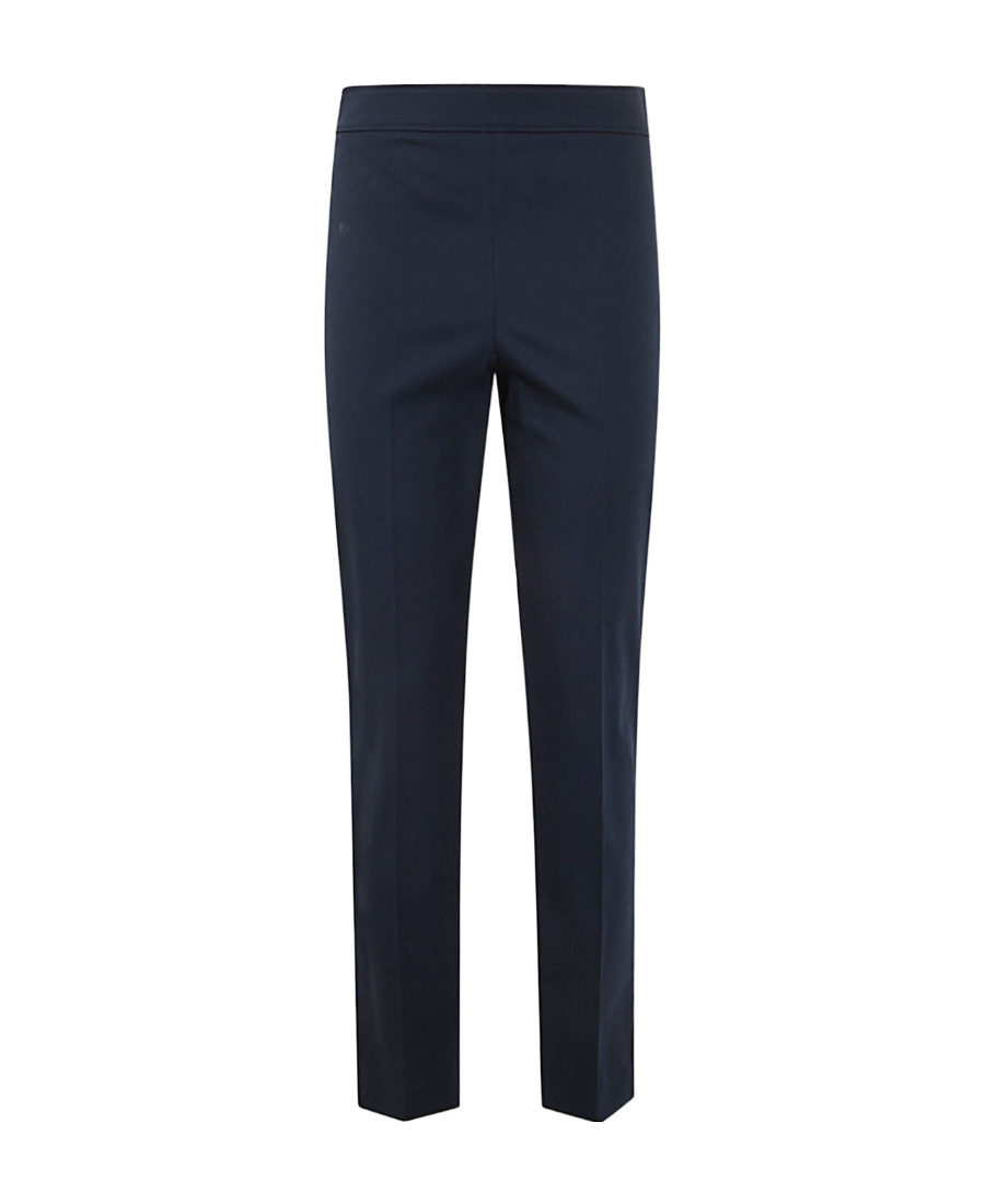 Brunello Cucinelli Tailored Cotton-blend Trousers In Black