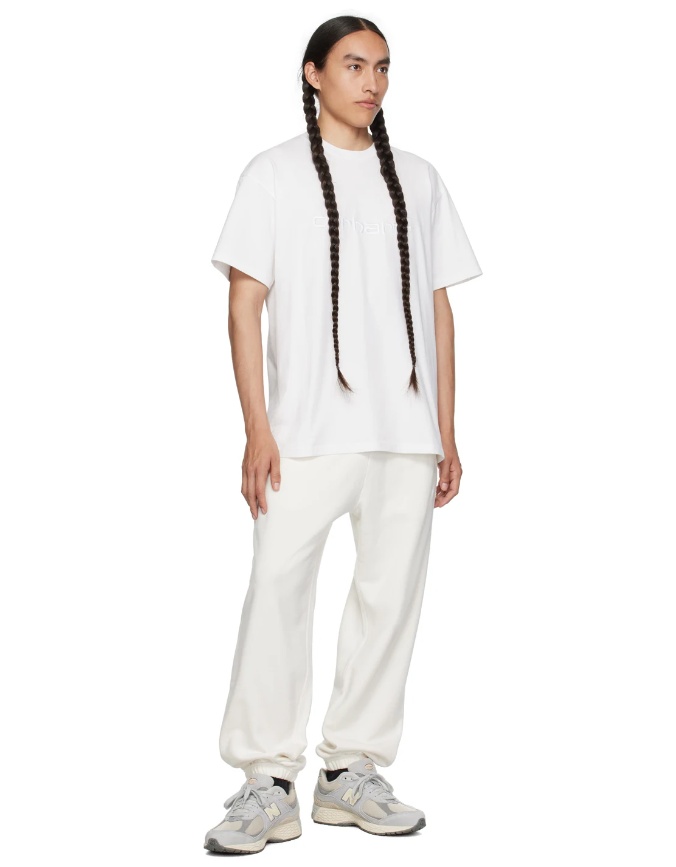 Carhartt Duster Elastic Sweatpants In White