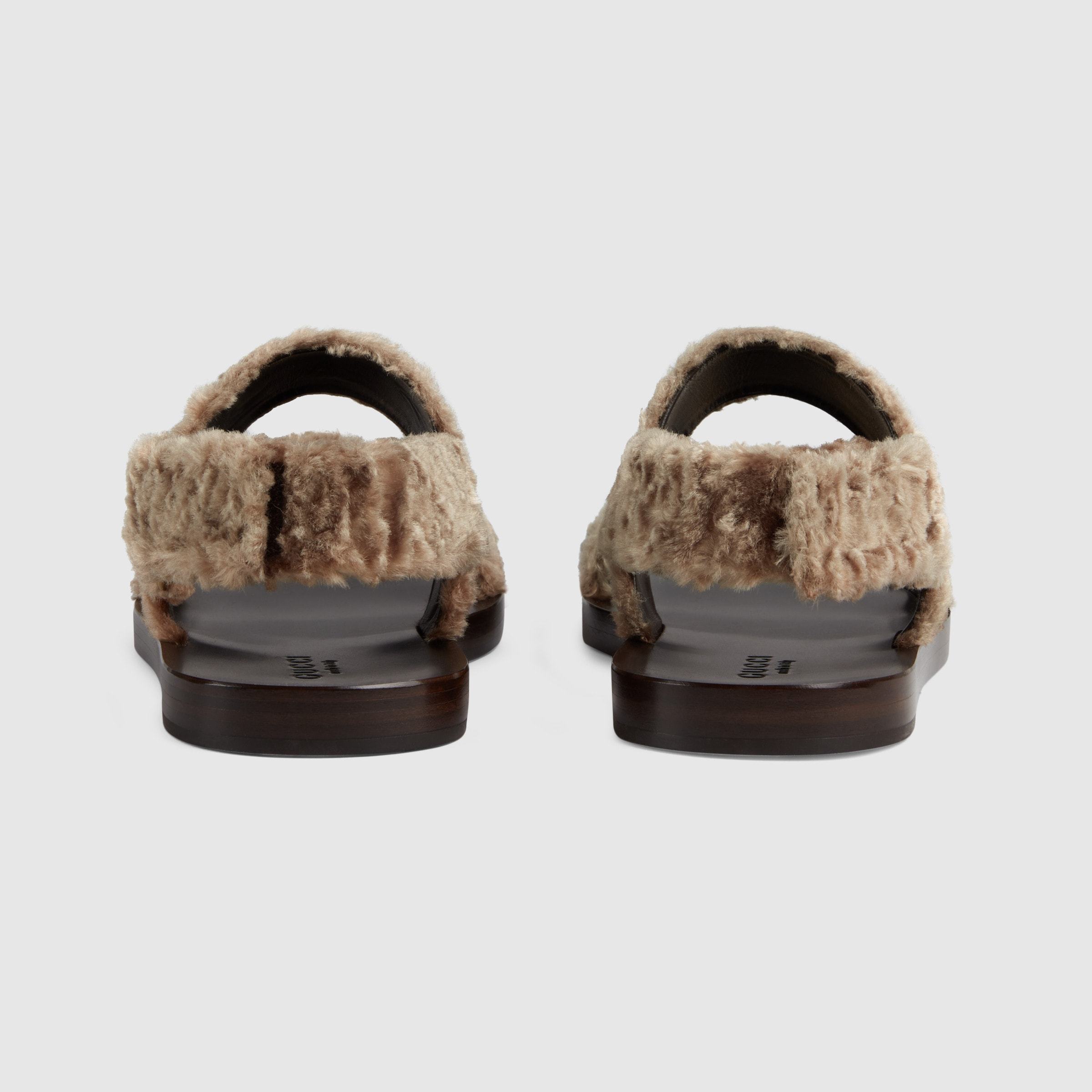 Gucci 2015 Re-edition Series Sandals In Brown