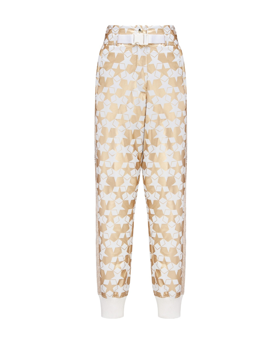 Dior Logo Ski Pants In Nude