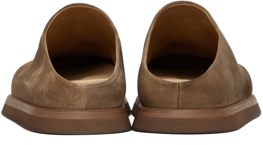 Marsèll Bare-heeled Muller Shoes In Brown